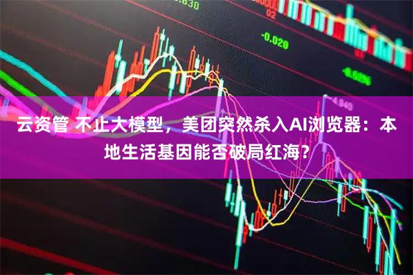 云资管 不止大模型，美团突然杀入AI浏览器：本地生活基因能否破局红海？