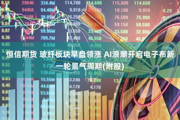 恒信期货 玻纤板块早盘领涨 AI浪潮开启电子布新一轮景气周期(附股)