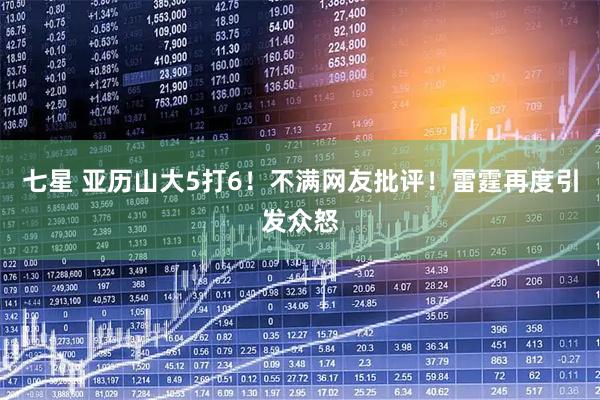 七星 亚历山大5打6！不满网友批评！雷霆再度引发众怒