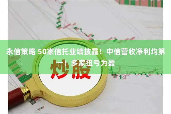永信策略 50家信托业绩披露！中信营收净利均第一！多家扭亏为盈